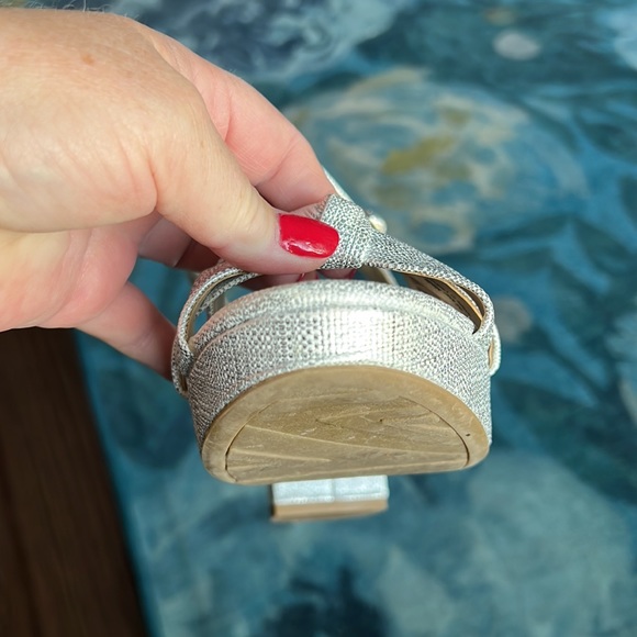 Silver Life Stride sandals with square heel - Picture 5 of 5